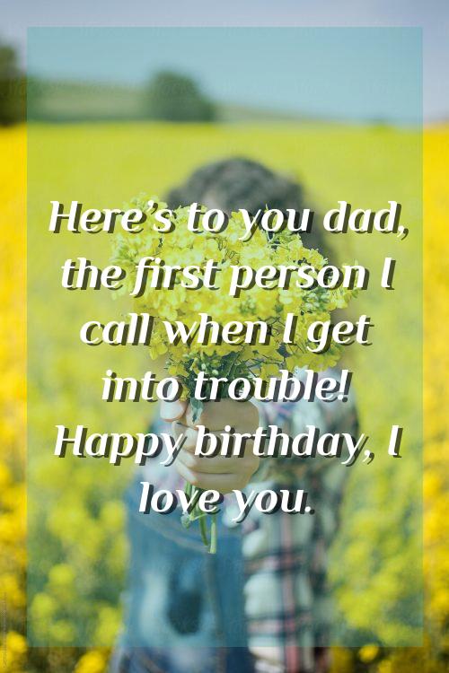 birthday wishes father in heaven